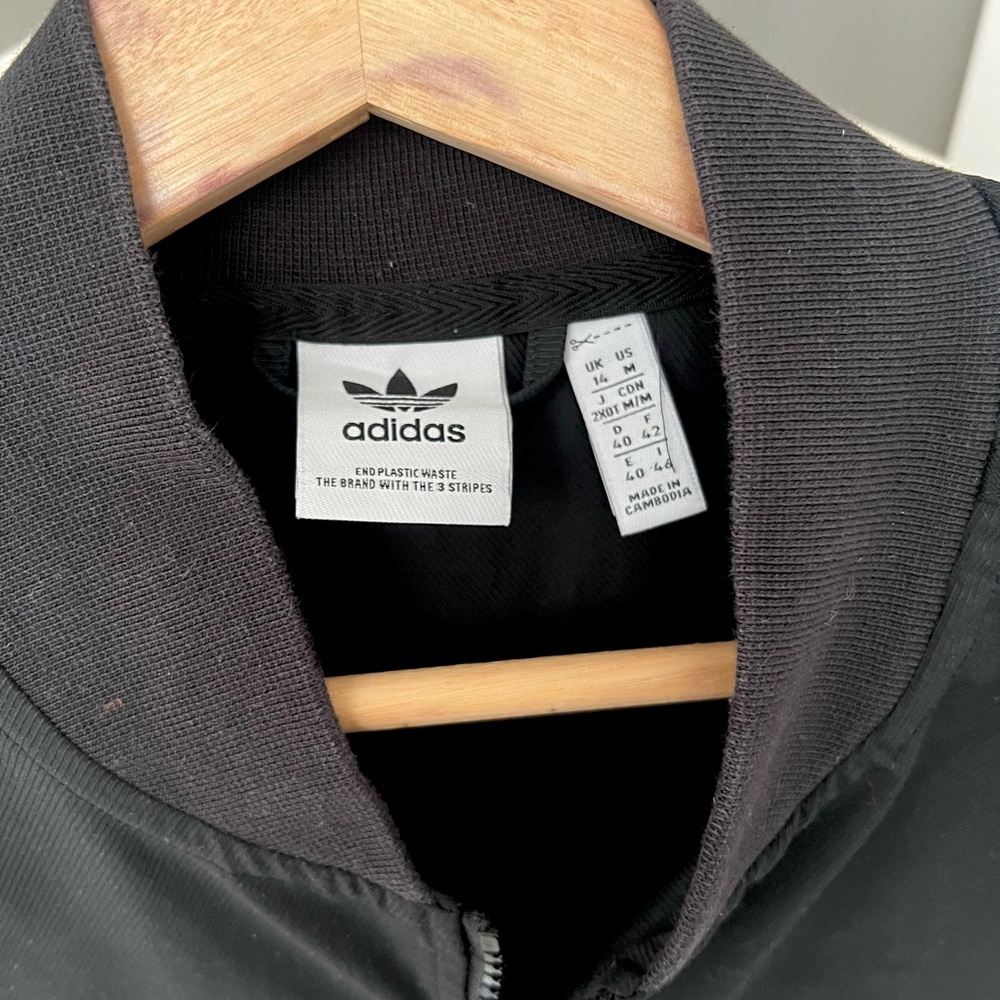 Adidas Black Zip-Up sleeveless jumpsuit with Logo - Picture 7 of 9
